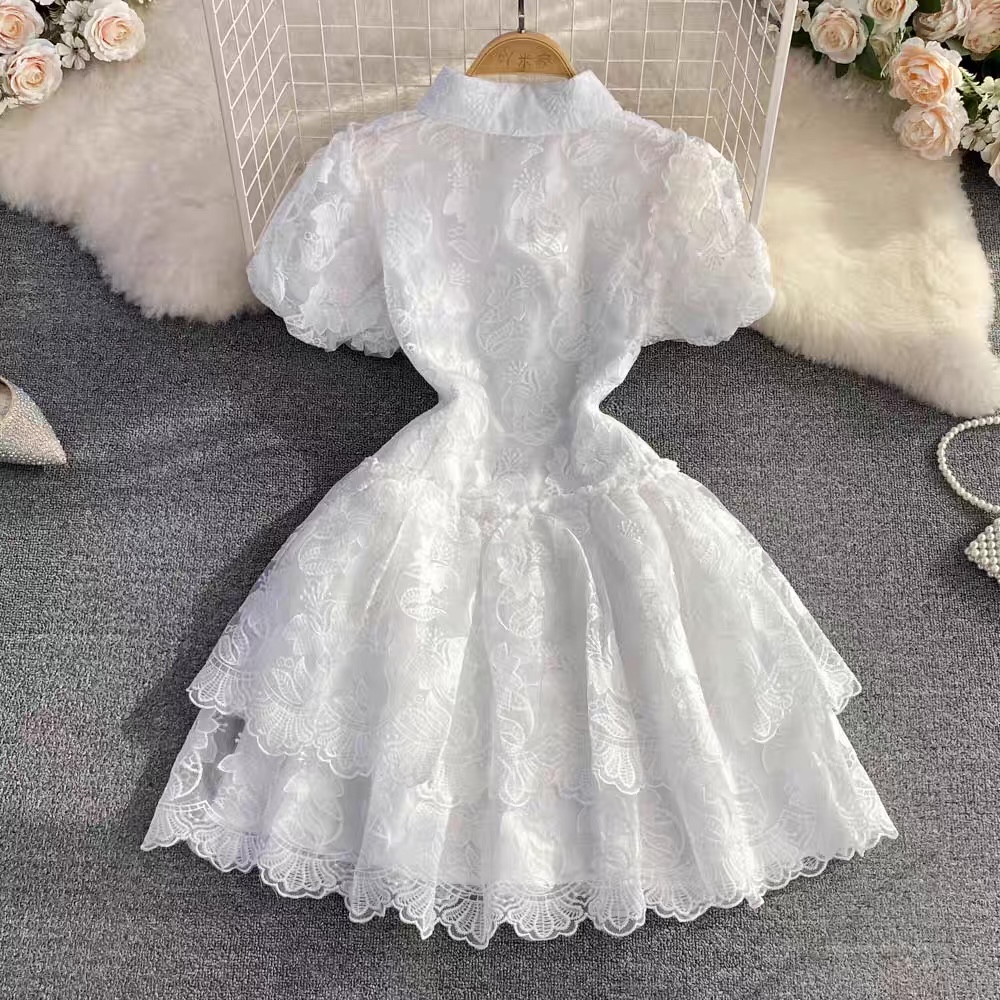 Princess treatment  mini lace dress FD90 images